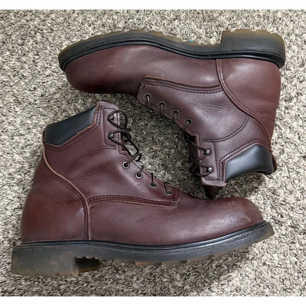 Red Wing 606 USA Union Made Men's Supersole 2.0 EH Soft Toe Work Boots Size 11